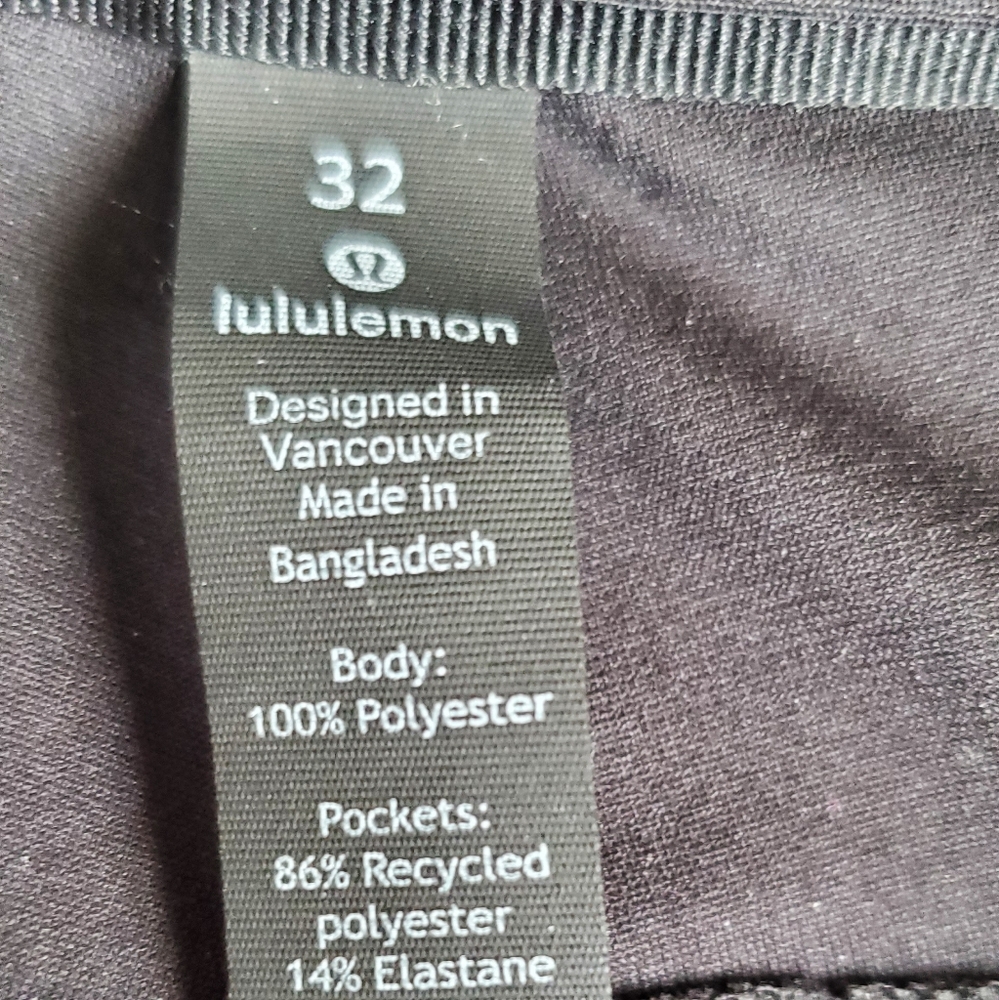 Lululemon Men's ABC Pant Classic Size 32 Black - Picture 10 of 14